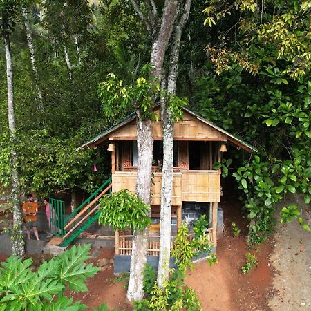 Fab - Bamboo Hut With Open Shower Munnar Luaran gambar