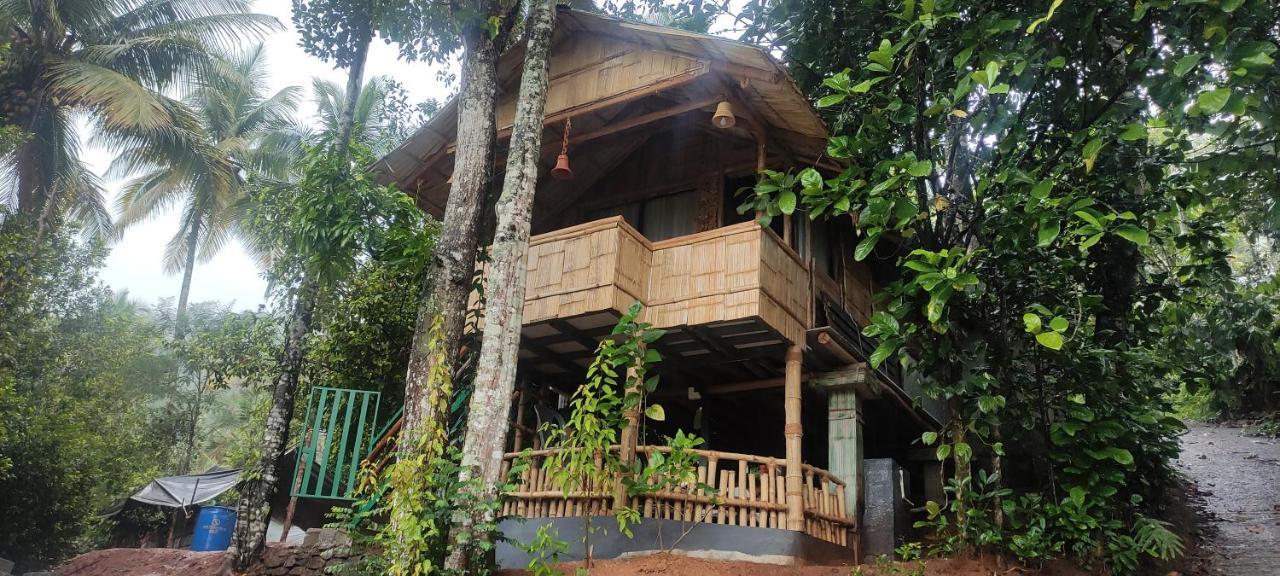 Fab - Bamboo Hut With Open Shower Munnar Luaran gambar
