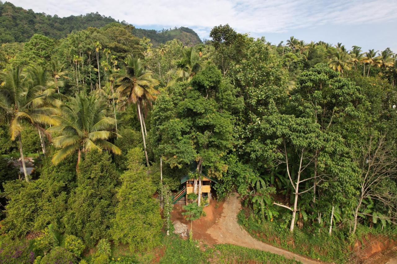 Fab - Bamboo Hut With Open Shower Munnar Luaran gambar