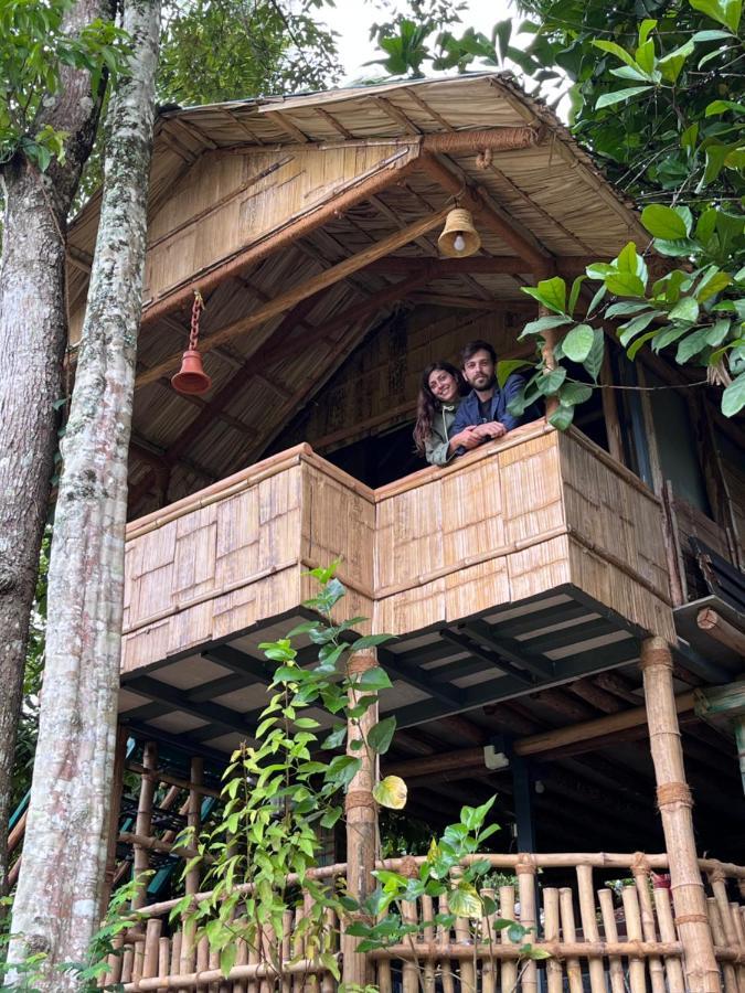 Fab - Bamboo Hut With Open Shower Munnar Luaran gambar