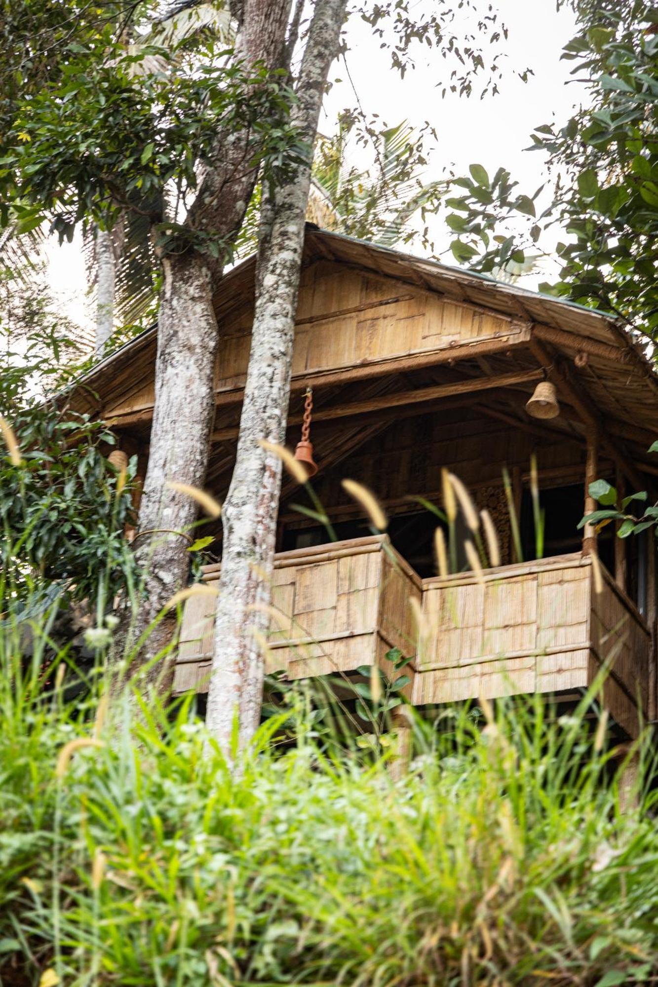 Fab - Bamboo Hut With Open Shower Munnar Luaran gambar